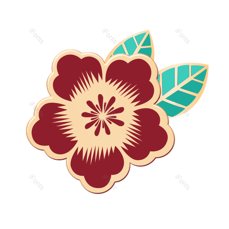 装饰图片,复古元素,立体PNG,质感免抠素材